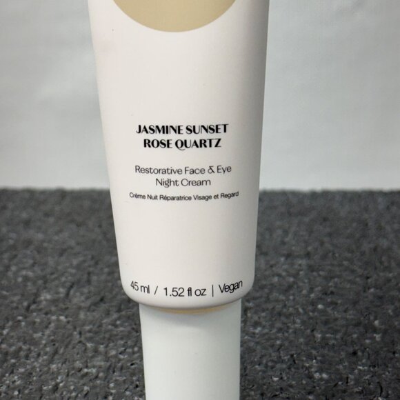Flanerie Jasmine Sunset Rose Quartz Restorative Face‎ Cream 1.52 oz 45ml New - Picture 2 of 5